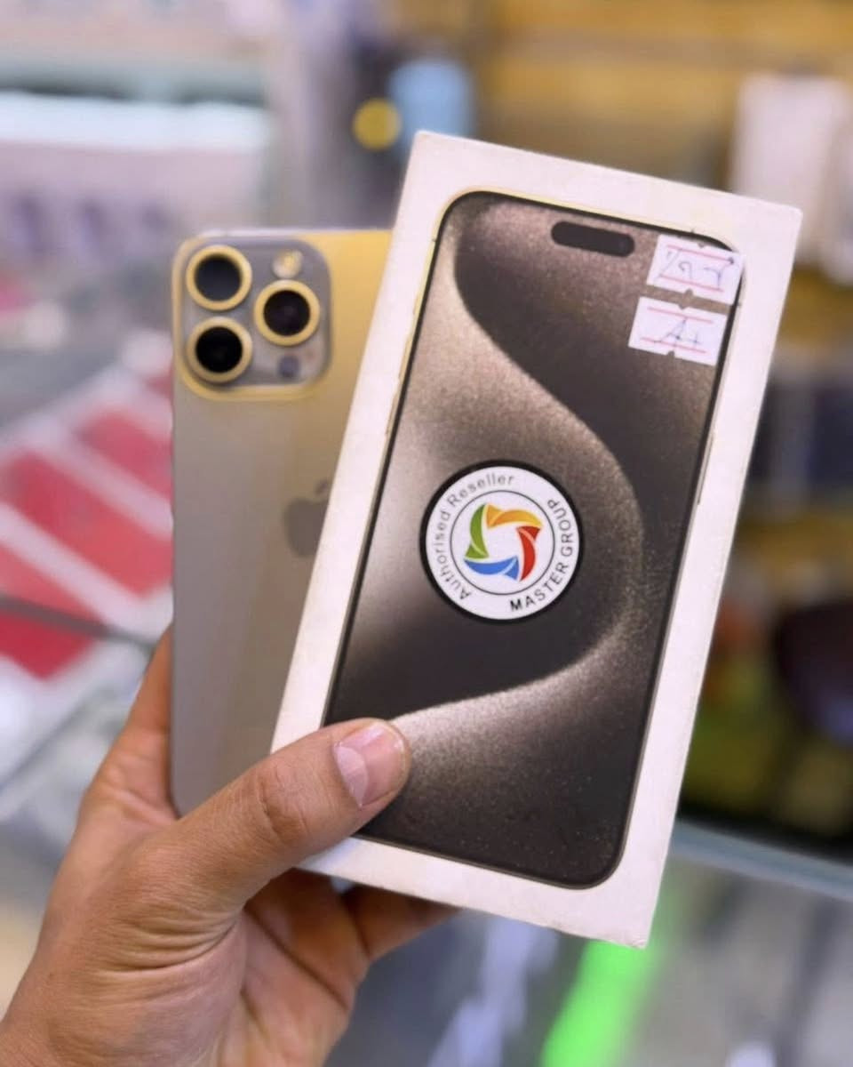 ايفون 15 برو ماكس ضمان ماستر وكاله اصلي ذاكره 256 بطاريه 96
نضافه 💯💯 جهاز لا مفتوح ولا مصلح ضمان من مركز وين ميعجبك افحص ملحقات كامله 

السعر 950 الف


**إذا كنت صاحب هذا الإعلان وتريد حذفه لأي سبب، رجاءا أرسل رسالة إلى الدعم الفني**