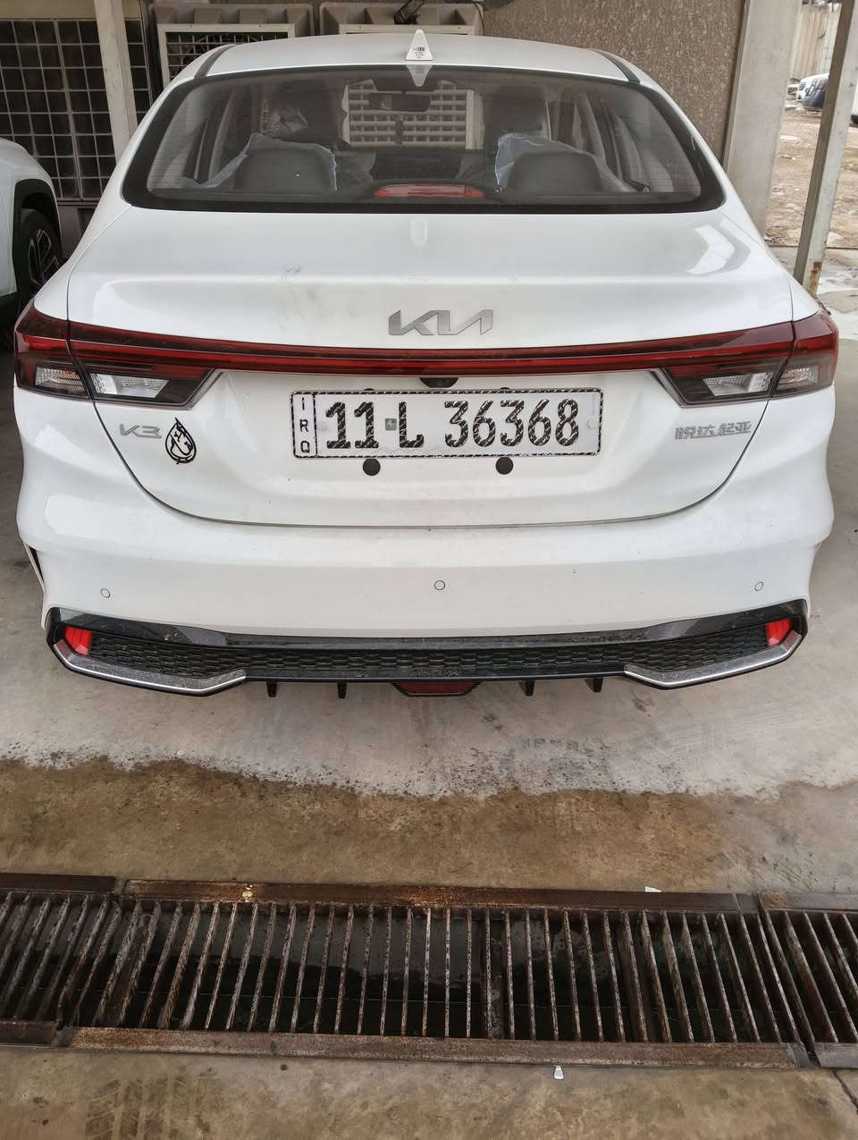 سلام عليكم
K3 موديل 24 ماشيه 4000
رقم بغداد مكفوله كفاله عامه 
سعر على خاص او 
رقم تلفون ***********
