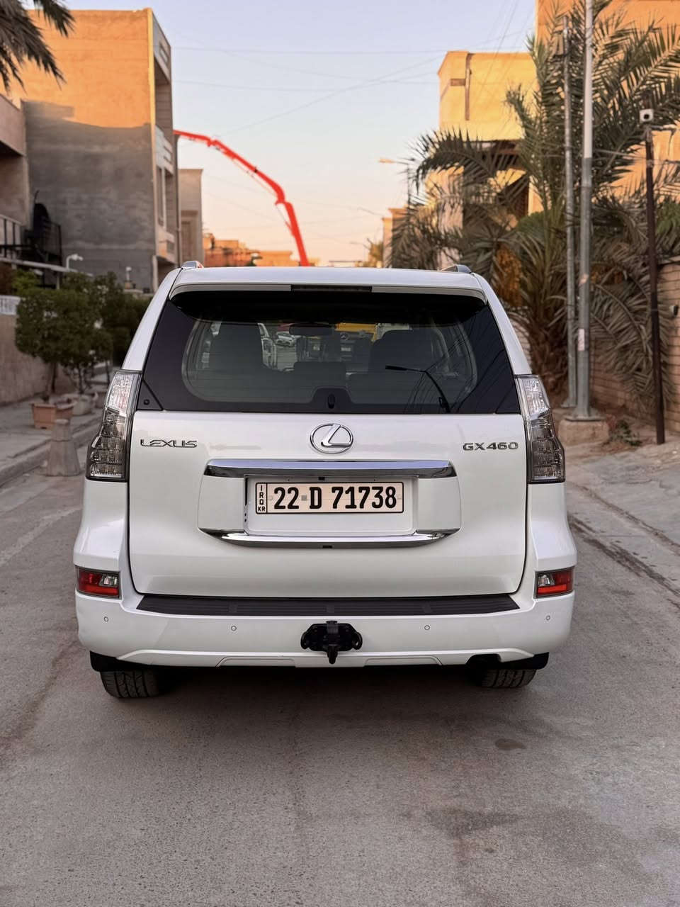 اصدقائي شلونكم
لكزس خليجي GX460 
موديل 2019 
ماشية 100 الف  
سيارة جديدة جدآ
ونضيفة حيل ما متعوبة 
السيارة مابيها اي ضربة ولاحادث غير هاي التفاصيل المذكورة بلصور ملاحضات كلش بسيطة
رقمها اربيل ومكانها بغداد زيونة 
للاستفسار على الخاص 
او على الرقم ***********
السعر 36 الف
