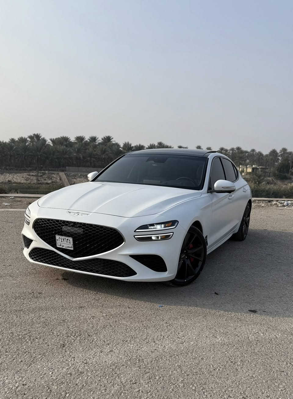 لون مميز ابيض طافي 3.3 G70 2023
السلام عليكم 
السيارة برستيج اعلى شي 
مواصفات 
داتا شو 
رادارات امامية + جانبية + خلفية 
كامرات محيطية 360 درجة 
سياقة اليه 
كشنات تدفئة وتبريد داخل ابيض 
خزن ميموري 
مري قلاب + مري شفط 
جنطة شفط كهرباء 
بانوراما 
سقف كنتاره 
غنية عن التعريف بلمواصفات 
دفع خلفي 
عليها شوت مزوده من امريكا 
السيارة نضافه بمعنى الكلمة وكتعمير اتعمرت تعمير درجة اولى وكل غراض اصليه وبلادية 
تعمرت الفخذة + صبغ جاملغ وربع البنيد 
ايرباك ستيرن وبردة 
السعر 230 ورقة وبيها مجال بسيط 
مكان السيارة المسيب 
للاستفسار ***********
