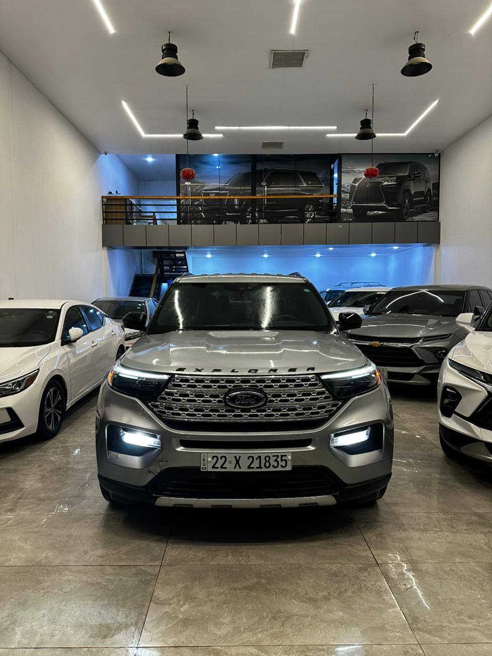 فورد اكسبلور  ST line

الموديل : 2023

اللون : سلفر

 العداد :    19 الف مايل

رقم اربيل
السعر : 265 $ ورقه
الضرر : كما موضح في الصور بدون صبغ بدون تبديل

المواصفات : ST line
محرك 4 توربو 2.3
5 كاميرات
بصمة تشغيل
بصمات ابواب 
مري شفط 
يدات ستيل 
نظام  سماعات 
شاشه سوني لمس كبيره 
ستيرن تدفئة 
كراسي تدفئة تبريد
كراسي جميعها تحكم كهربائي 
كراسي جلد بلادي 
صندوق كهربائي 
حساسات خلفية
لد امامي وخلفي
تشغيل عن بعد
بصمة ترحيب 
بلاجيكتور
تبريد خلفي
عدد المقاعد (7) راكب
رادار  امامي وخلفي
كاميرة خلفية
كشافات
اوتو ستوب
دبل صالنصه
ويل كب 20 
محرك 4 سلندر توربو 
العنوان: كركوك شارع المعارض 
معرض العدل لتجارة السيارات الحديثة 
للاستفسار التواصل مع الارقام:
***********
***********
***********
