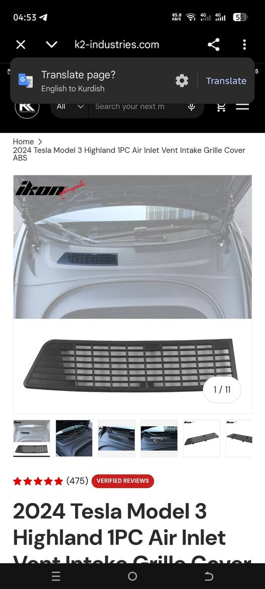 ‎عەتەری Tesla 3 لەگەڵ ئەو پارچە بچوکە لە وێنەکە دیارە‎ السليمانية, العراق


**إذا كنت صاحب هذا الإعلان وتريد حذفه لأي سبب، رجاءا أرسل رسالة إلى الدعم الفني**