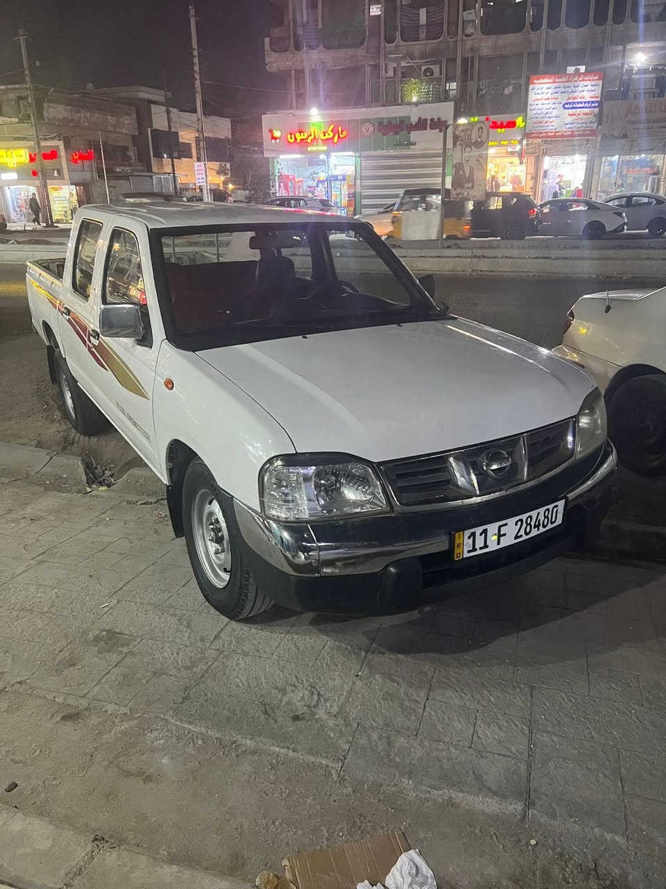 نيسان بيك اب 2008
صبغ البدي الخلفي اليسره 
رقم بغداد انكليزي 
سنويه هزه جديده
صدر جديد 
تاير جديد
سياره مابيه نقص 
السعر 90 وبيه مجال 
مكان السياره الشعب

***********
