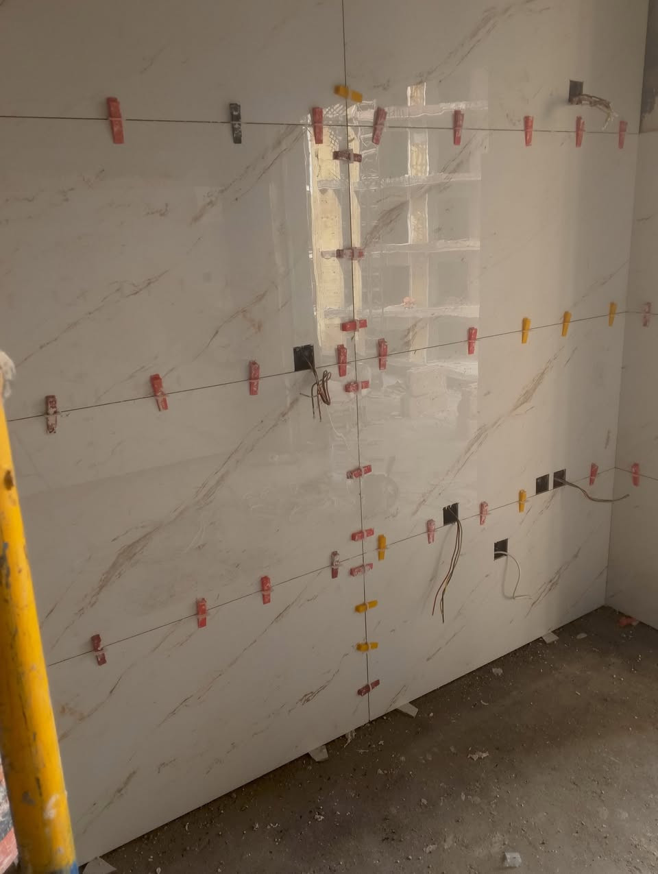 خلفة سيراميك بورسلين كاشى مرمر بايات شغل تسليم هندسى درجه اولي ***********
