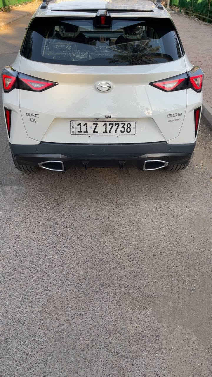 🚗 للبيع GAC GS3 EMZOOM – بحالة الوكالة

السيارة جديدة بكل معنى الكلمة، لكن ظروف السكن واستقرار العائلة أقوى من الرغبات، لذلك اضطررت لعرضها للبيع. أسأل الله أن يكتب الخير لصاحب النصيب.

المواصفات:
✅ ممشى 7000 كم فقط.
✅ محرك 1.5 تيربو بقوة 174 حصان.
✅ ناقل حركة أوتوماتيك DCT بـ7 سرعات.
✅ مصابيح LED أمامية وخلفية.
✅ شاشة كبيرة.
✅ كاميرا خلفية مع حساسات.
✅ تشغيل بصمة ودخول ذكي.
✅ مثبت سرعة.
✅ جنوط رياضية.
✅ مكيف ممتاز.
✅ السيارة بحالة الوكالة ولا تحتاج أي مصروف.

📍 الموقع: بغداد – الوزيرية – شارع المغرب.

💰 السعر للجادين فقط.

📞 للتواصل: ***********

المعاينة خير دليل على نظافة السيارة، والله يبارك لصاحب النصيب.
