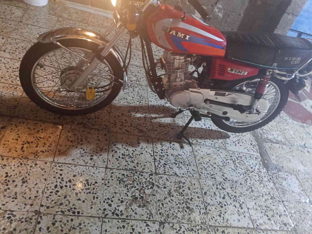 السلام عليكم دراجه يراني البيع اوراق سكنر رقم  *********** سعر خاص
