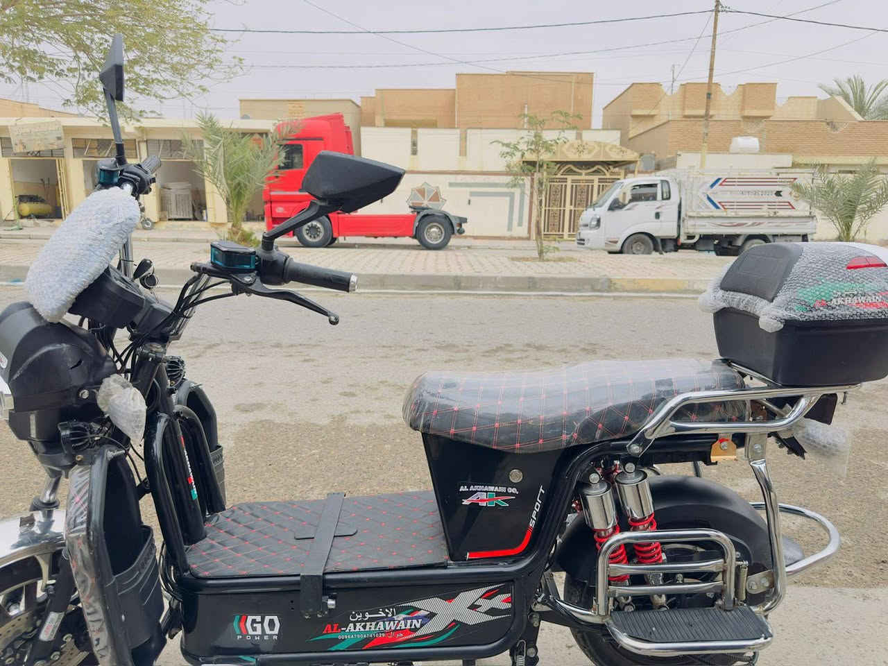 مكلف بل نشر
للبيع موطور شحن الأخوين 2024 موطور نضيف وبطاريته علا فحص كهربائياته كله شغاله 
السعر 465 وبي مجال 
للتواصل ***********
