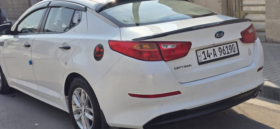 السلام عليكم اوبتيما للبيع 2016 خليجي محرك 2000 السياره كفاله ما عده بيه بارد بجاملق اليمن ماشيه 129km رقم جديد السياره بسمي تحويل ثاني يوم  السعر 155وبيه مجال بسيط  عنوان البصره الزبير ***********
***********
