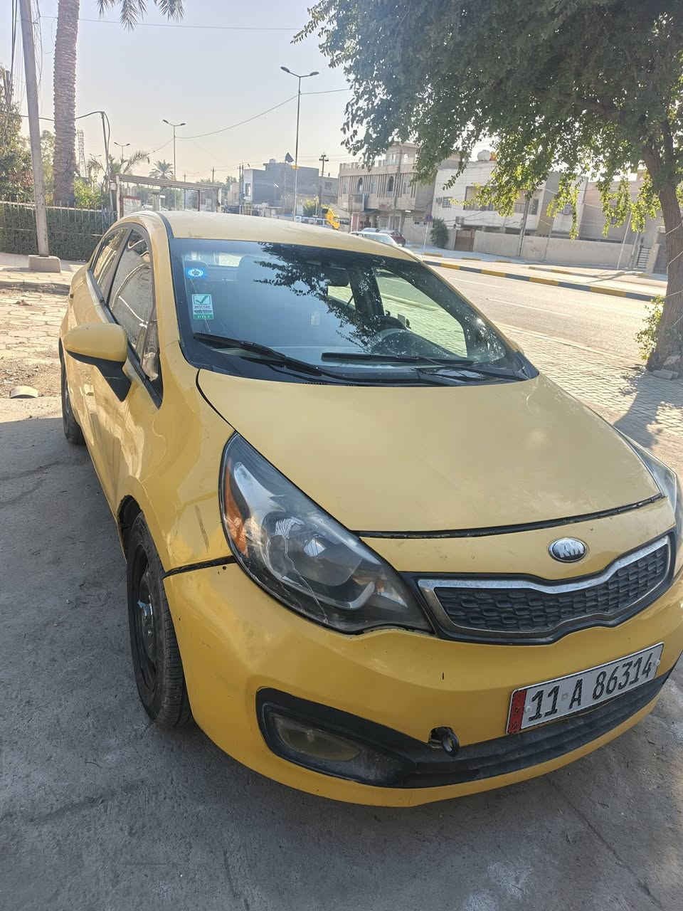 كيا ريو 2013 للبيع فقط وارد امريكي 68ورقة مكانها بغداد حي العامل  ***********
