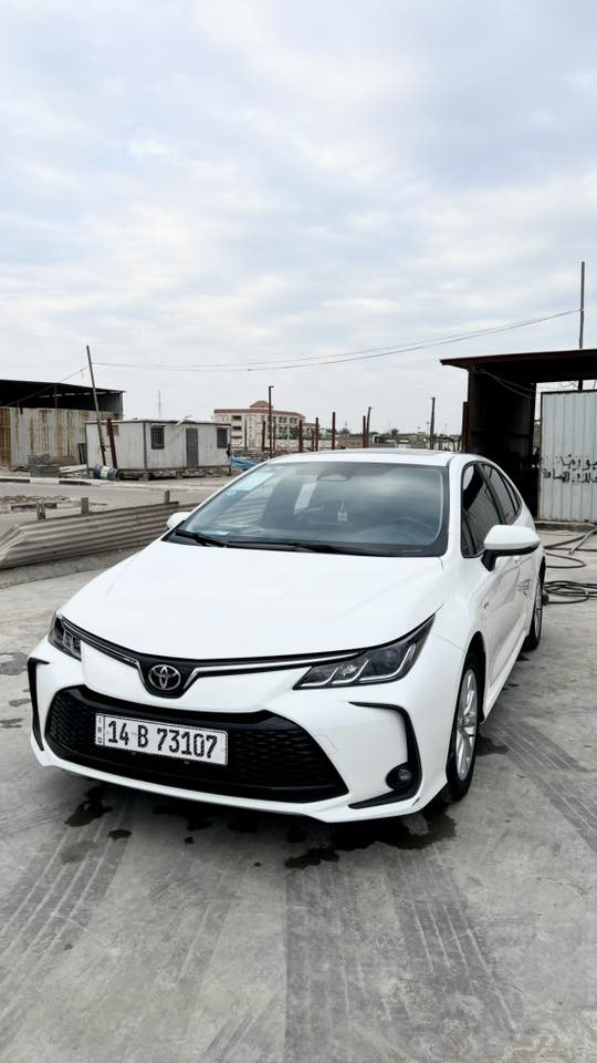 تويوتا كورولا  2025 شكل الخليجي فول مواصفات
محرك 1800 هايبرد 
تبريد قطعتين
مواصفات :
بصمه + بصمه ابواب 
فتحه 
كشنات جلد اسود 
رادار + تحديد مسار + قيادة ذاتية
هاند بريك كهربائي + لايت زينون
عداد ديجيتال
درايف مود + أوتو هولد
فل سيستم إيرباك + مانع تصادم + مانع انزلاق
سيارة كفاله عامة 

ماشية : 6000

رقم بصرة باسمي 

العنوان : البصرة ***********
