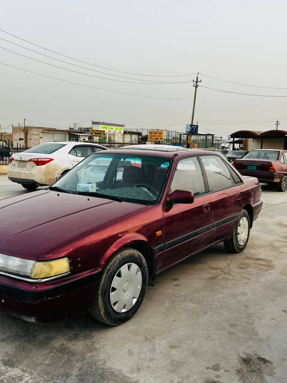 للبيع مازدا 626 رقم نينوى دولي بأسمي مصبوغه حزام بيها طخه بالصندوق بيها كابون بانزين السعر 32 وبيها مجال مكاني القيارة الجدعة 
للاستفسار ***********
