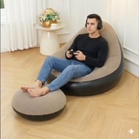 كرسي هوائي • وسادة قدم • يتحمل ١٥٠+كغم