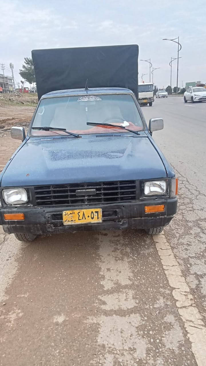 بیکاب تویوتا تاک مەکینە دو وە 
ئارم بلاستیک سلیمانی 
مودیلی 1985 به شرتی گیرو مەکینە 
بی دوکال
مەکینە دو وە شانسی لوک 
هەمو کربای ایشئکە
جوار تای عیبی نیه  
*********** السليمانية, العراق
