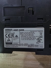 وحدة تحكم في السلامة من نوع Omron G9SP-N20S.يعمل بجهد 24 فولت تيار مست...