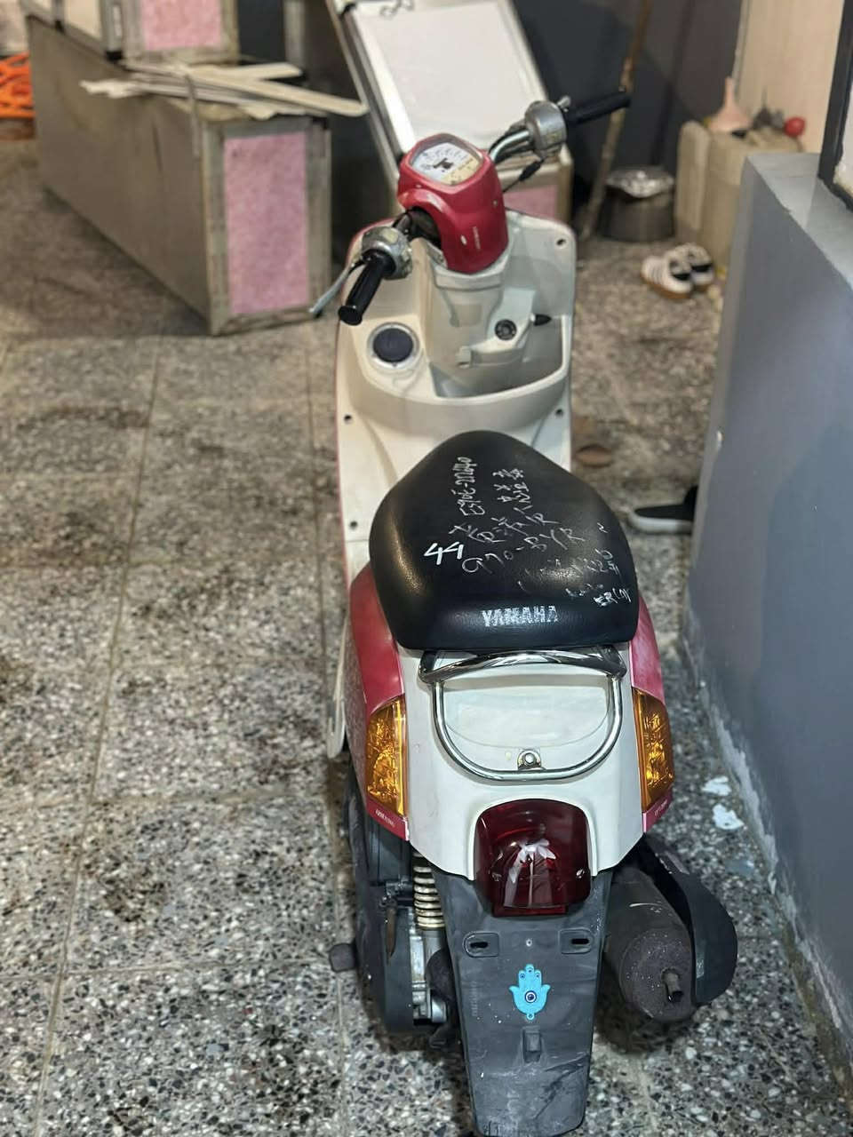 سلام عليكم دراجه ماكس بوليس داخل كريمي صاله شهر من نازله مامفتوحه مكفوله من كلشي مكاني نجف الكوفه شراي اتصل ***********
