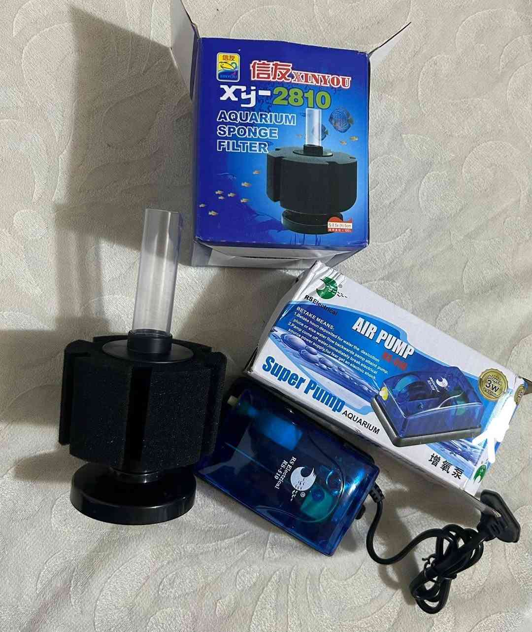 ماطور  510_Rs صيني
220V
,,3W
,,2.5L/min 
فلتر اسفنجي xy_2810 صيني + صوندة 

تواصل خاص


**إذا كنت صاحب هذا الإعلان وتريد حذفه لأي سبب، رجاءا أرسل رسالة إلى الدعم الفني**