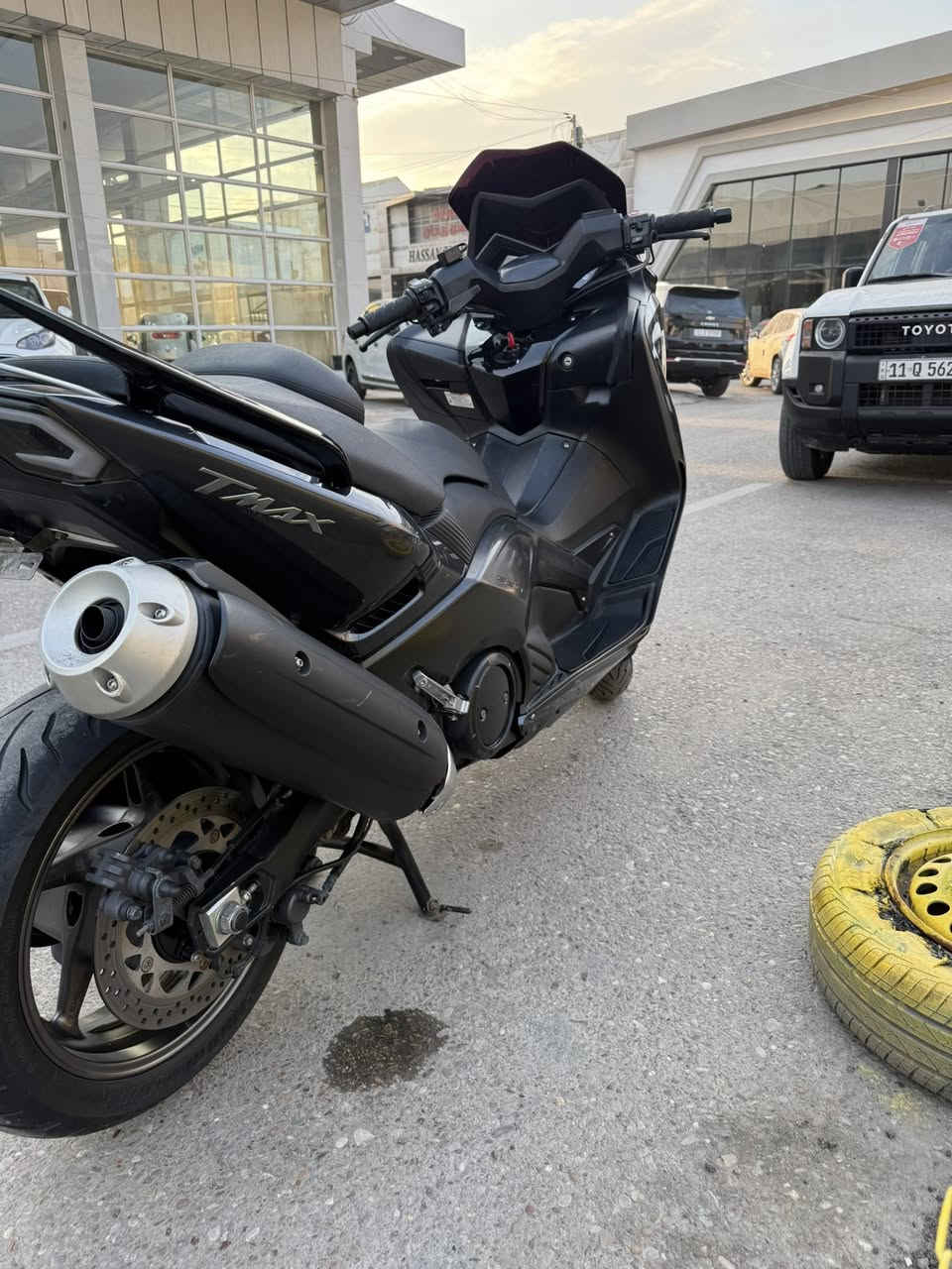 السلام عليكم
تي ماكس 2014 حجم المكينة 530 مكفولة عدة الشخوط ممشاهة 10 الف تقريباً بحالة الوكالة لون مميز ومكفولة من الصبغ تايرات اصلية اشاير اصلية معروضة ب58 وبيهة مجال شي بصيط بكاني بغداد خاص ما اجاوب ***********
