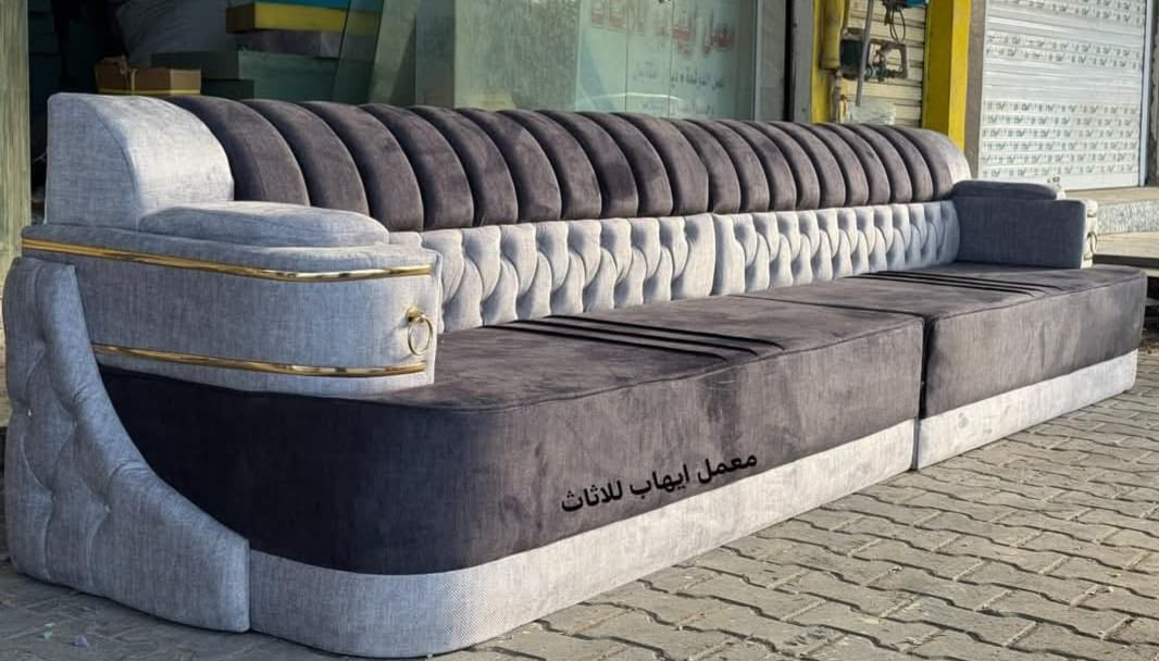 *********** معمل الامير ?⭐ لصنع القنفات و الديوانات👍 وتجديد ومراوس الديوانات (( علمأ الشغل حطاطه وانطي وصل ضمان مع كل تفصال كوشات او طبله الشغل تعال شوفه بعينك المتر من 70 الف  فما فوق شغل حطاطه مو سوكي عنوان كركوك🚗 حي النصر بداية سايدين مركز شرطه العروبة من طرف جسر 🌉 حصو ورمل معرض ومعمل الامير⭐🤝 اهلا بكم
