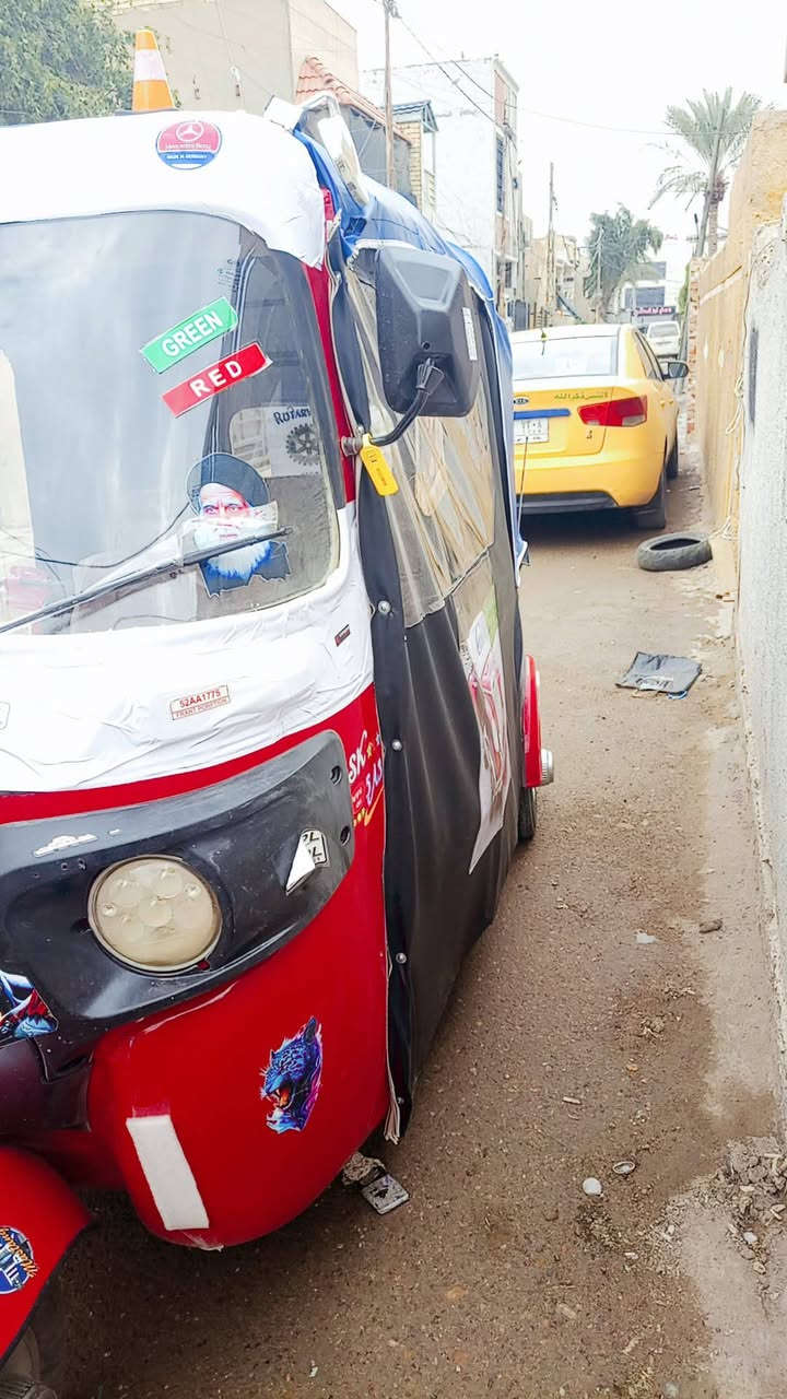 السلام عليكم تكتك موديل 18 مكينه 20بيه تكتك حلوه ونظيفه مكاني بغداد الدوره السعر 4400وبيه مجال الطيبين شي بسيط ***********
