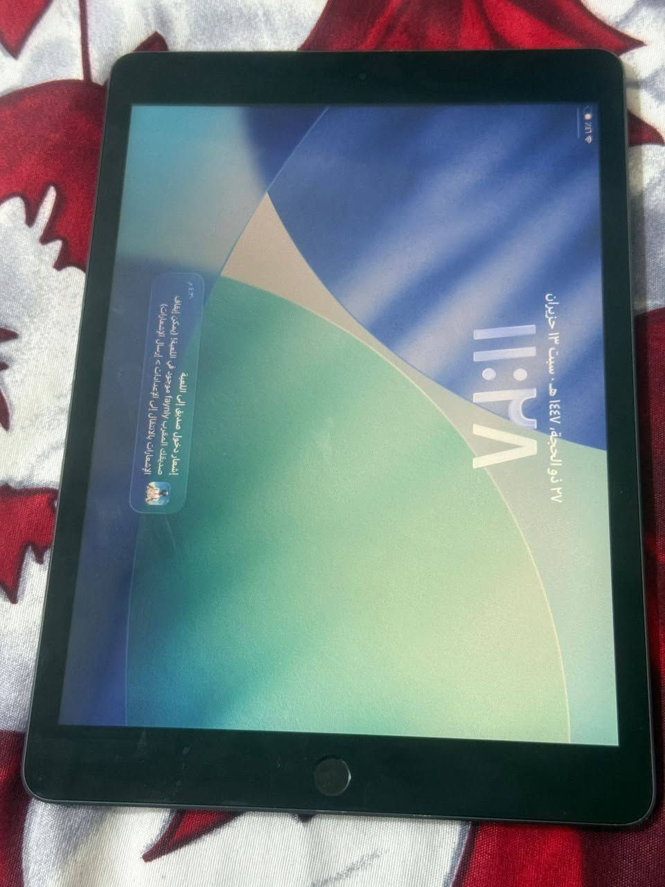 ايباد 9
ذاكره 64
بطاري 96 
ما داخل تصليح 
سعر 250 بي مجال قليل 
تواصل ***********
