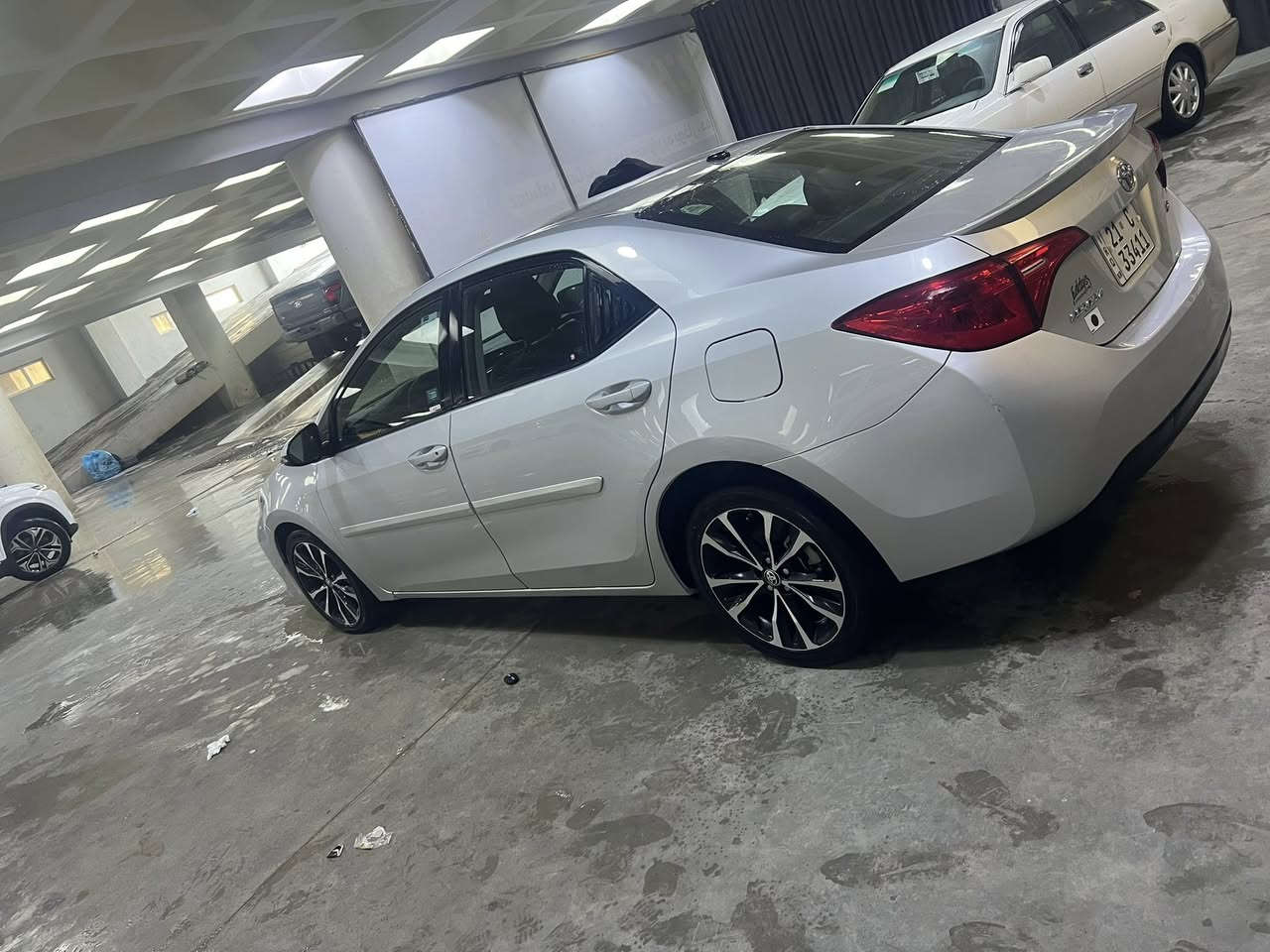 تيوتا كورلا 
2019
وارد امريكي 
لون سلفر 
فئه se
رقم سليمانيه هزه سنويه رقم جديد
السياره ماشيه 55 الف حقيقي 
تختم تاير حداديه كله جديد
بدون ايرباك بدون دواخل 
قطعه وحده صبغ فقط جامرلغ الامامي 
لغود شاصي بطانه بدون قطره دواخل 
كشن جلد 
ويل كروم 17 بلادي
لايت لد دبل عدسه
4 دسك
3 انضمه قياده 
كير سكان
نضام سبورت
السعر 159 وبيهه مجال شي بسيط 
***********
العنوان قضاء كلار
