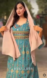 كشمير كابوي • تطريز اغباني طويل • مقاسات XL-XXL-XXXL