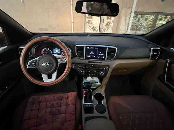 سبورتج2021 خليجي 
السياره مكفوله 
السياره ماشيه 11  الف حقيقي
السياره احلى من الصور ب هواي 
بصمه 
شاشه 
تشغيل عن بعد 
تحكمات 
مكان السياره نجف ***********
السعر 218
