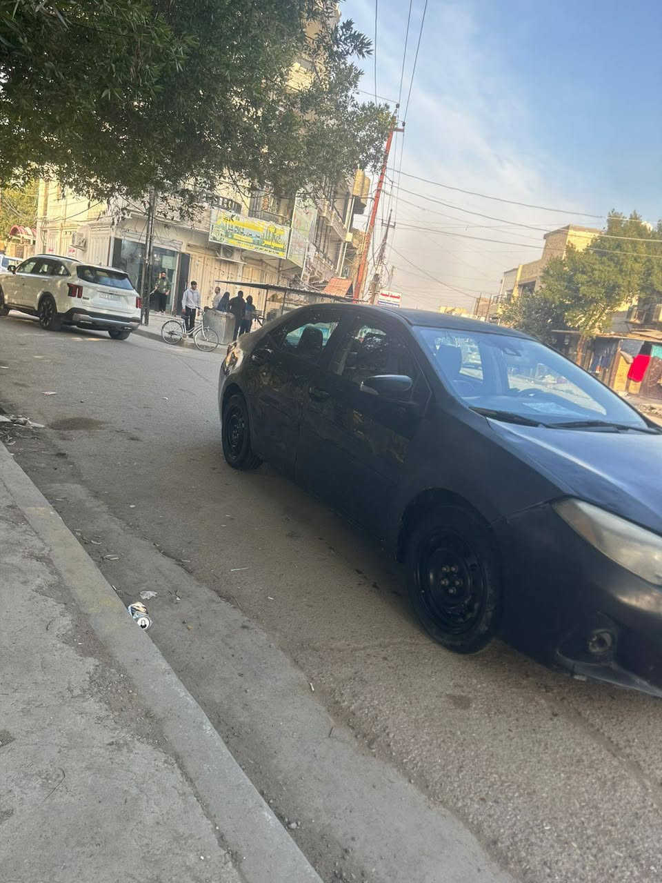 سلام عليكم
كورلا 2014 رقم بغداد تحويل مباشر 
مكينه 1800 دوش كير At 
مواصفات اشاير بلمري تحكمات 
شفتات بلستيرن مثبت سرعه 
شاشه كامره دواره وبعد بيه مواصفات 
سياره صبغته تعبانه يرادله صبغه جديده 
مكاني بغداد الكاظميه سعر 77 وبيه مجال 
هـ ***********
