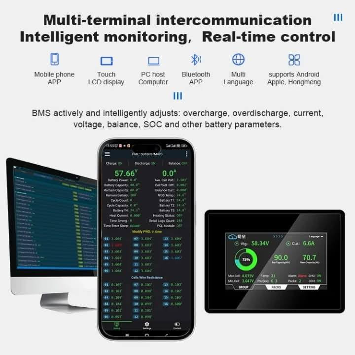 #توفر من جديد وبكميات محدودة‼️
#تحديث اسعار شهر شباط/2026

#Smart Balancer4A
#Active Balancer 0-10A
#JKBMS Active Balancer 4-24S
#BMS
#Equalizer Lithium Battery 
#Equalizer Acid Battery 

بالرغم من مشاكل الشحن وارتفاع الاسعار وارتفاع التعرفة الكمركية.. تم توفير بعض من مستلزمات تجميع بطاريات الليثيم مع ضمان بقاء الاسعار وخفضها ضمن الحد المسموح لتكون مناسبة للجميع.

#سعر البيع بالدينار العراقي 🇮🇶
#مع الضمان 🎖

JKBMS Smart Active Balancer ⚙️
JKBMS  3-8S 40A .. 34000🇮🇶
JKBMS B2 3-8S P-R 200A .. 58000🇮🇶
JKBMS B2 3-8S 300A .. 84000🇮🇶
♨️♨️♨️♨️♨️
JKBMS B0.6 7-24S 150A .. 59000🇮🇶
♨️♨️♨️♨️♨️
JKBMS inverter V19 B2 7-16S 150A .. 99000🇮🇶
JKBMS inverter V19 B2 7-16S 200A .. 129000🇮🇶
JKBMS inverter V19 B2 7-16S 300A .. 149000🇮🇶
♨️♨️♨️♨️♨️

Active Balancer for Lithium Battery 🔋
Equalizer 5.5A 3-4S .. 17000🇮🇶
Equalizer 5.5A 6-8S .. 24000🇮🇶
Equalizer 5.5A 12-16S .. 38000🇮🇶
Equalizer 5.5A 17-21S .. 63000🇮🇶
♨️♨️♨️♨️♨️

LCD 2.3" for JKBMS
LCD 4.3" 
♨️♨️♨️♨️♨️

Smart Active Balancer 🌐
Smart Active Balancer 24S/4A .. 79000 🇮🇶

#الكمية محدودة ⏳️

✨️دائما نوفر لكم الاحدث وبسعر أنسب وجودة عالية 🥇

#للطلب او الاستفسار يرجى مراسلتنا على وسائل التواصل المتوفرة. 📨

#يتوفر توصيل لجميع المحافظات 🚕

#WhatsAppNo_***********

#متجر_الورود_الالكتروني
