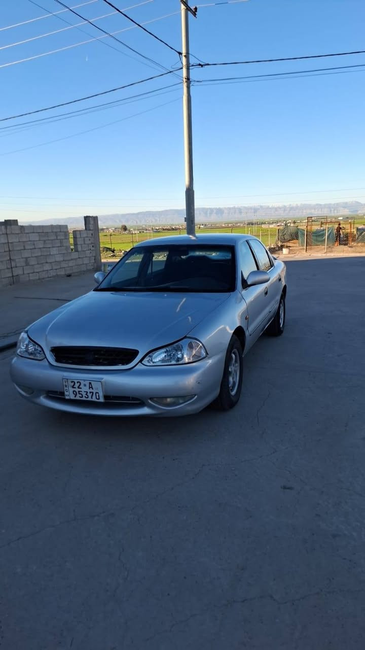 (***********) (***********) كيا كريدوس كير عادي موديل 2000  رقم اربيل رقم جديد هزة جديد سنوية جديد للغاية 2030 كير و محرك ابشرط طخم اطارات جديدة لوك طخم حدادية جديد داخل غرفتها كلش نظيفة باقية عل وضع شركة صبغ عام جمالية سعرها( 39) و مجال مكانها قضاء بردرش بين اربيل و دهوك أربيل, العراق
