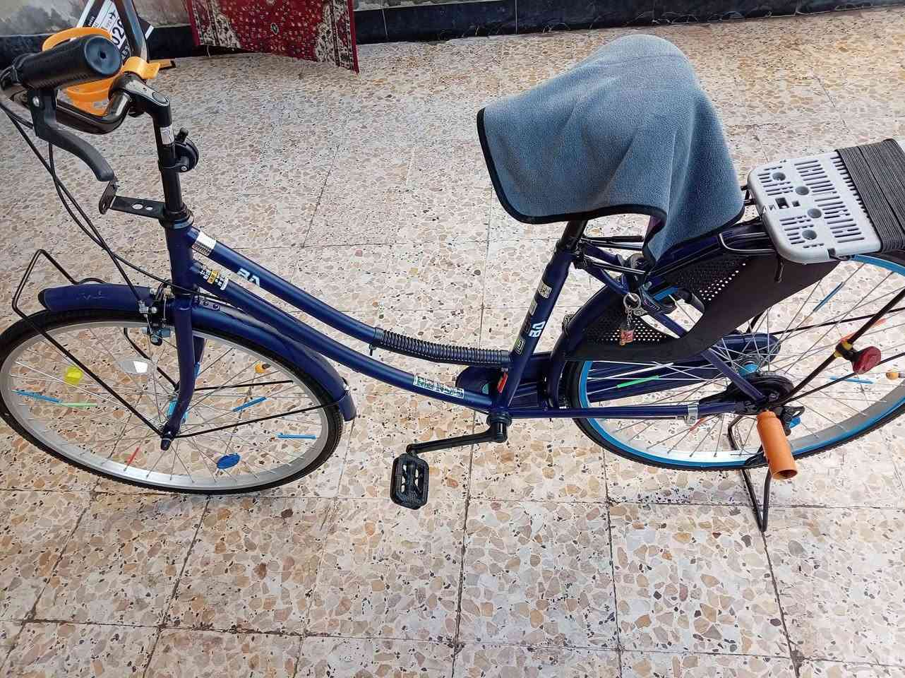 من رخصه ادمن متاح بايسكل بناتي حجم 26 جديد استعمال ايام بعده أوراقه كامله سعر130 اوبي مجال قليل قادسيه ***********
