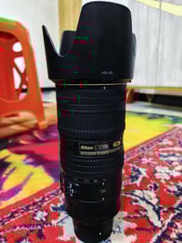 عدسه نيكون 70-200 الاصدار الثاني  فتحه 2.8 نظافه 90% السعر مليون و50 ب...