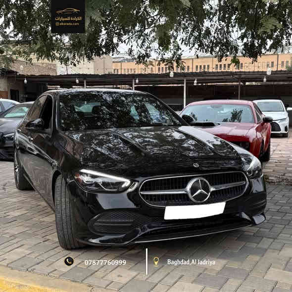 _ النوع: [MERCEDES-BENZ C300]
_ الموديل: [2023]
_ الكيلومتر: [50,000km]
_الضرر : [بنيد مبدل اصلي] 
_ السعر: [46,000,000 د.ع]
_ الموقع: بغداد – الجادرية
_ للاستفسار: ***********
