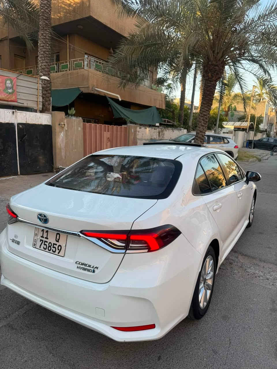 سلام عليكم
كورلا موديل  2024  هايبرد  شكل الخليجي 
ماشيه  ٥٢  وقابل للزيادة 
السياره بيها بارد بالجاملغ الخلفي 
المواصفات 
فتحه 
كشنات جلد 
بصمه 
شاشه وكاميرا 
أنظمة قيادة 
اوتو هولد 
وبقية المواصفات المعروفه 
مكان السياره بغداد حي البنوك  السعر  ١٣٨ وبيها مجال بسيط ان شاءالله    ***********
