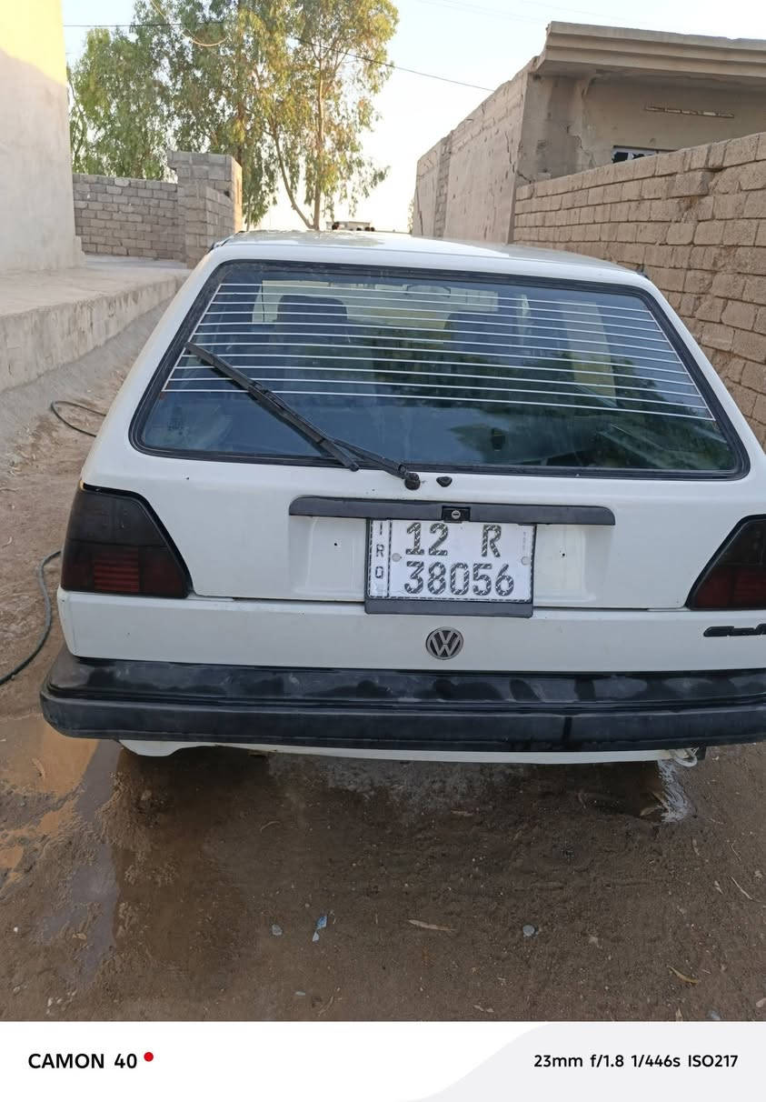 سلام عليكم
كولف عضم، موديل/ 88/
رقم وسنويه جديد، 
كاربون بانزين ماستر، 
محرك بدايه صرف، 
صفر ٨ المرغوب، 
كير، شرط طخم نص، عمر، 
أربع، تايرات، جدد 
مابيها صبغ، 
سعرها. 37ورقه، 
***********
