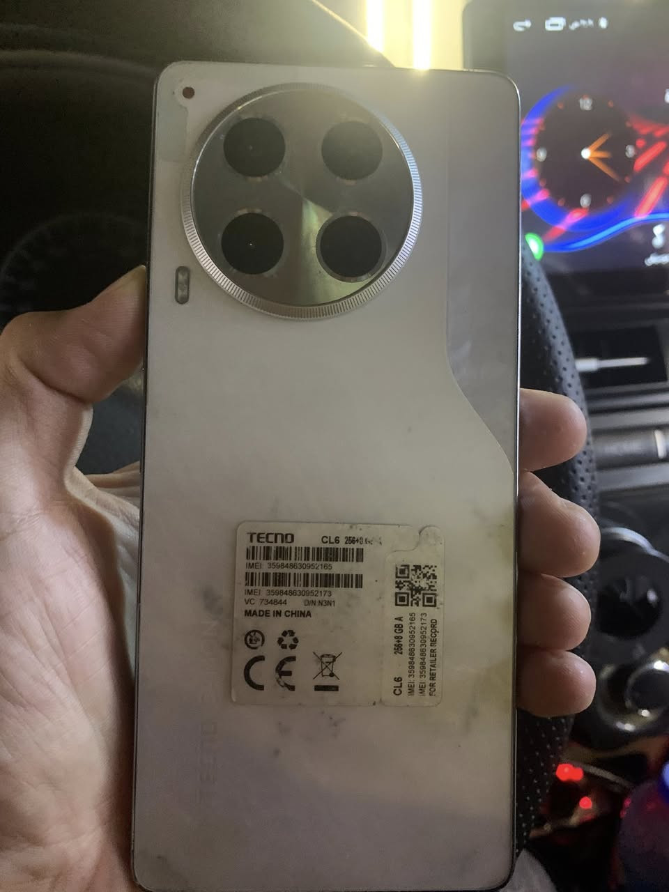 تيكنؤ كامون 30 
256  گيگا  رام 8
بدون عيب كارتون ويا
سعر ١٥٠ مجال


**إذا كنت صاحب هذا الإعلان وتريد حذفه لأي سبب، رجاءا أرسل رسالة إلى الدعم الفني**