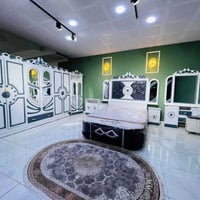 غرف نجاره عراقيه • ١٠ قطع • سرير ٢٠٠×١٦٠