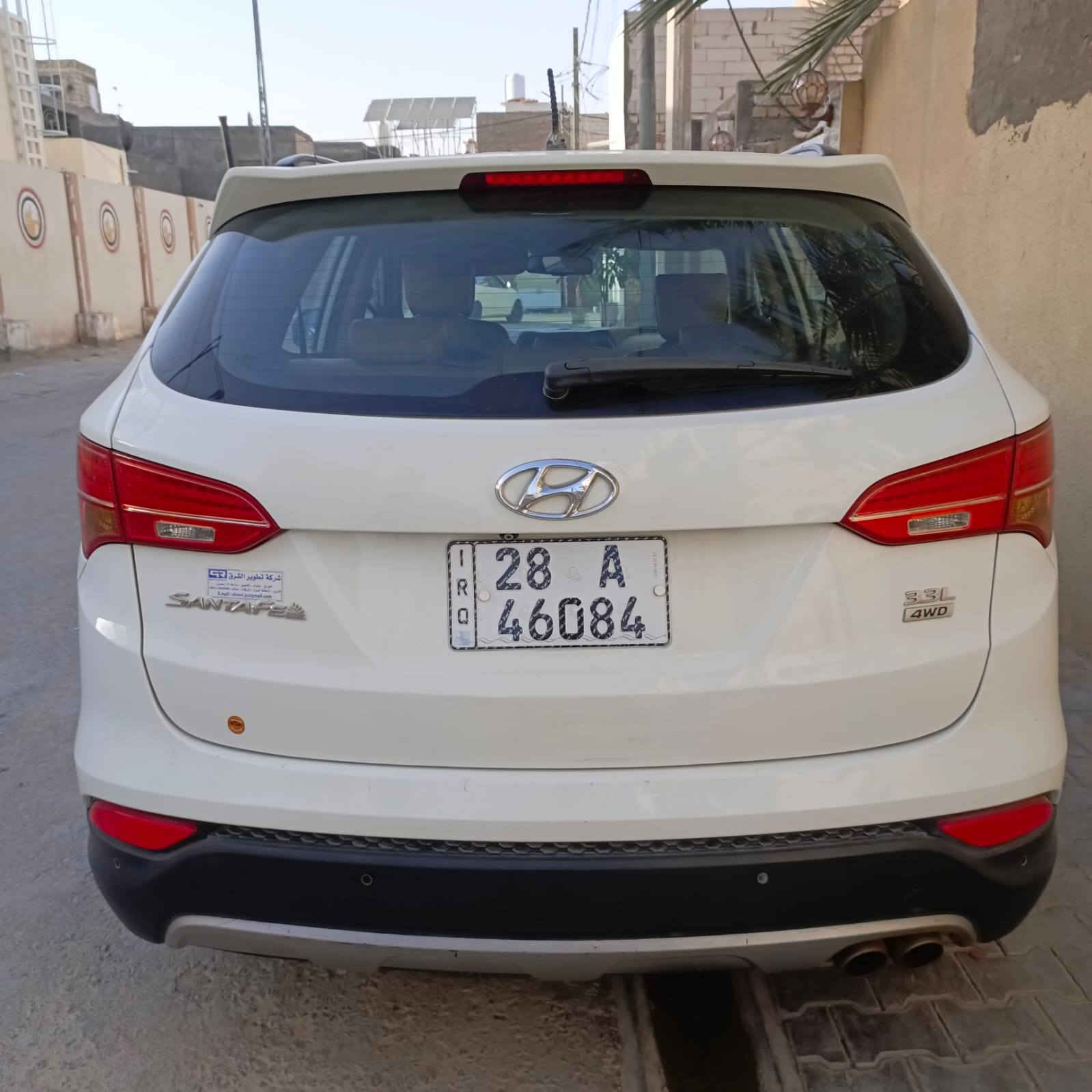 ياالله سنتافي مديل 2015 محرك 3.3  فور ويل رقم نجف بسمنه المكان نجف )( السعر 170 اوبيهه مجال التصال ***********
