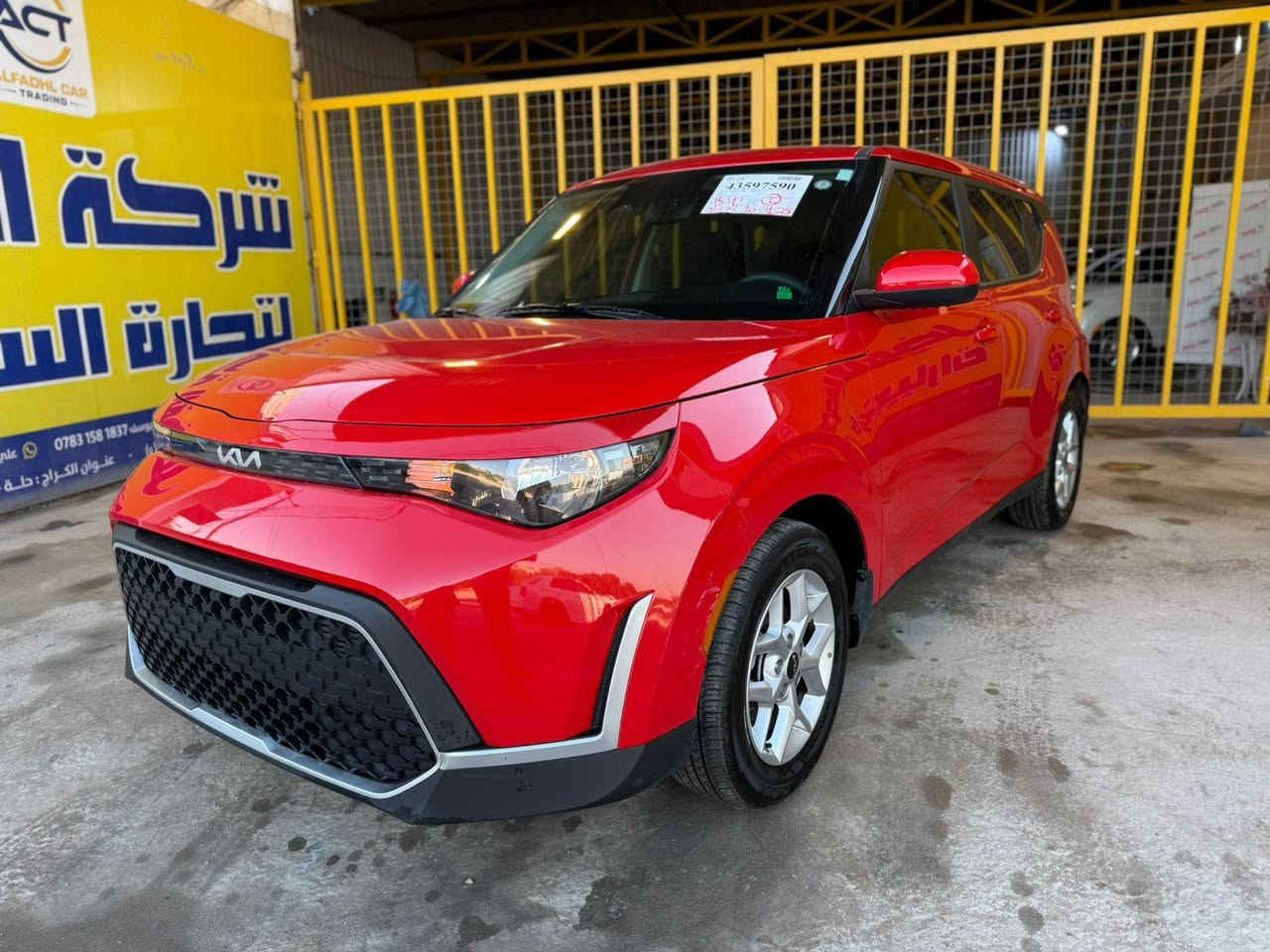 كيا صول موديل 2024 
دخول جديد. جديده   كلش. بوضع شركة
بدون قطره صبغ 
المواصفات 
شاشة دجتل  
محرك 2000 دوش

رادار امامي
رادار خلفي
رادار جانبي
شاشة كبيرة
كامرة دوارة
اوتو ستوب
تحديد مسار
قيادة ذاتية
توقف ذاتي 
تنبيه عند مغادرة المسار
كروس سرعة
مانع انحدار
ويل كب حجم 17  
حساسات 360 درجة
وضعيات قيادة
شحن واير ليس 
وبعد بيهة مواصفات
سيارة جاهزة وكاملة بدون نقص 
 صورالحادث مرفقه بلمنشور 
إتصال ***********
