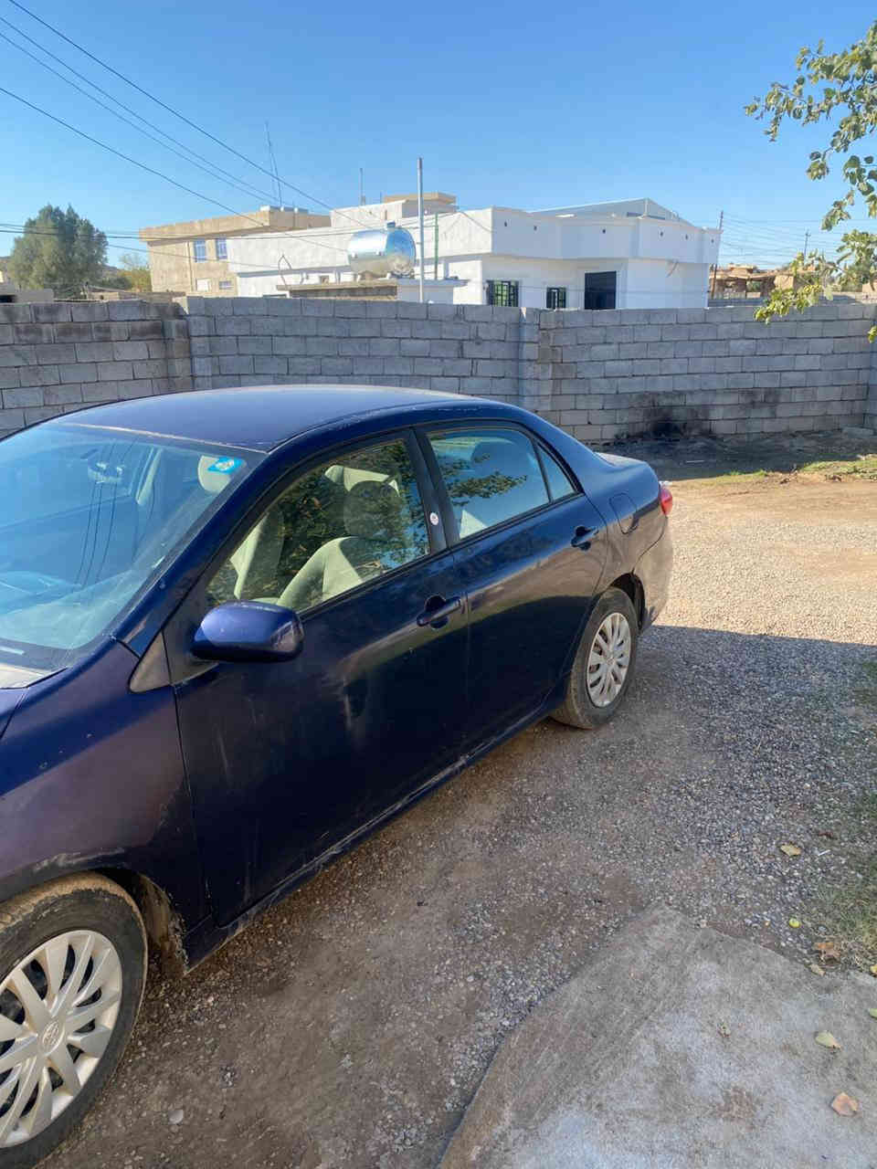 السلام عليكم
للبيع كورلا 

موديل 11

السعر 105

مسجل ب اسمي 

ضرر جاملغات امامي 

و عايزها صبغ

كير محرك شرط 

عنوان /صلاح الدين/ بيجي/ الزويه 

هاتف ***********
