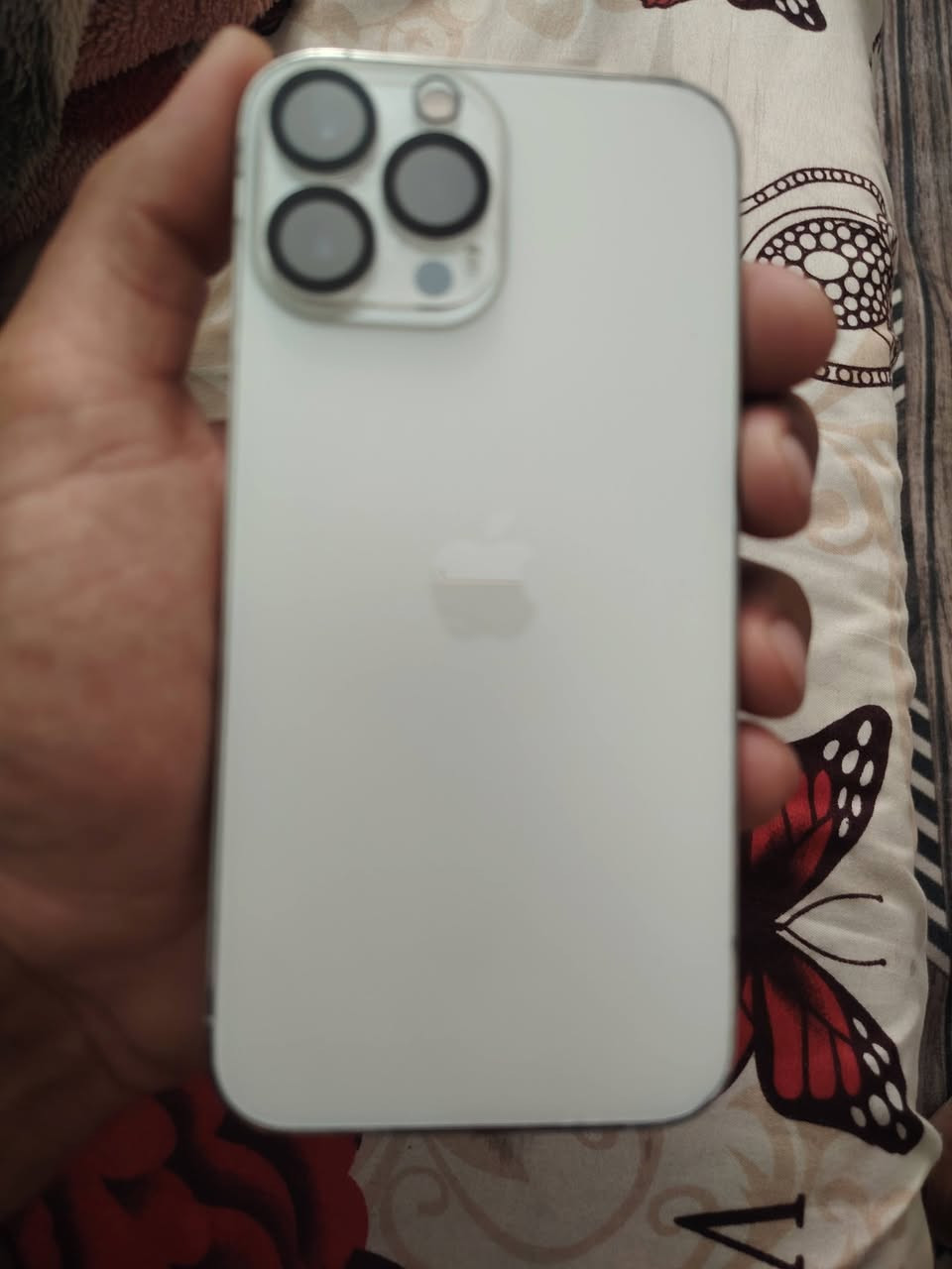للبيع 📱
آيفون 13 برو ماكس
ذاكرة 256 GB
اللون: أبيض
الجهاز نظيف جداً وخالي من الأعطال
مبدل ظهر بالليزر
المكان: بغداد – الكرخ
السعر: 600 ألف 
للاستفسار مراسلة ***********
