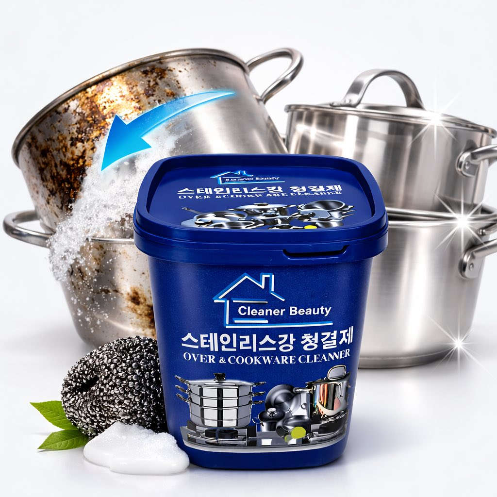 ✨ خلي مطبخك يلمع مع Cleaner Beauty! ✨

💎 ينظف ويزيل الدهون والبقع من الستانلس ستيل، القدور، الأفران، وحتى المرايا والزجاج
👐 معجون عملي وسهل الاستخدام
📦 عبوة 500 غرام لبريق طويل الأمد

🪄 مطبخك مرتب وبراق بدون تعب!
السعر9الاف و التوصيل مجاني


**إذا كنت صاحب هذا الإعلان وتريد حذفه لأي سبب، رجاءا أرسل رسالة إلى الدعم الفني**
