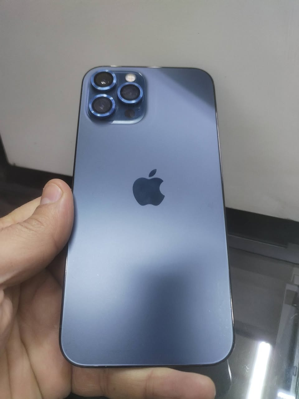 ايفون 12 Pro max شرق اوسط
مامفتوح نهائيا بدون ملحقات ضمان وكفاله من العطل
بطاريته 76
السعر المطلوب 400قفل
*********** واتس اب
