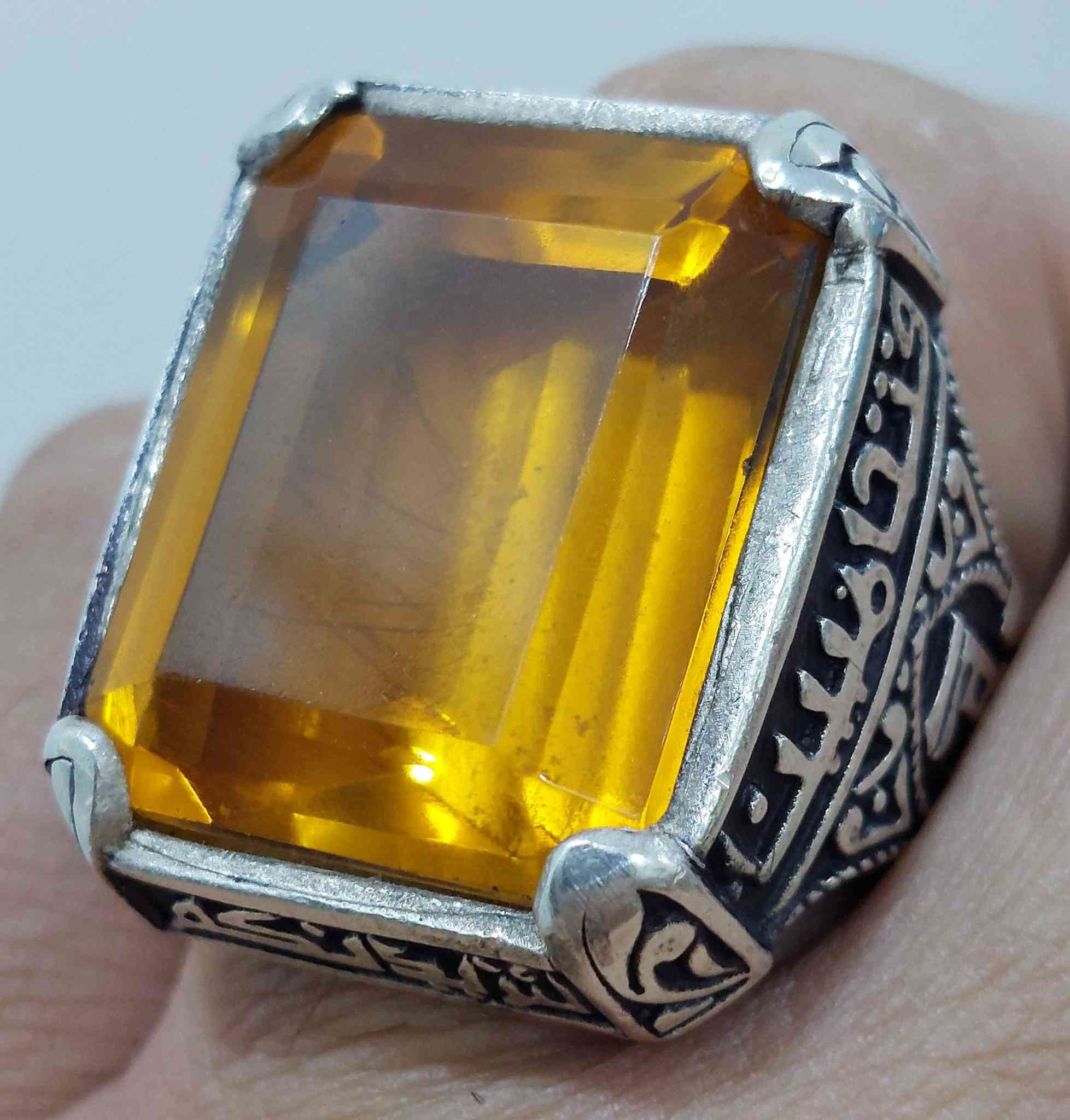 خاتم سترين حجم راهي صياغة يدوية ثقيلة وزن 37 غرام قياس 25 بغداد ***********
