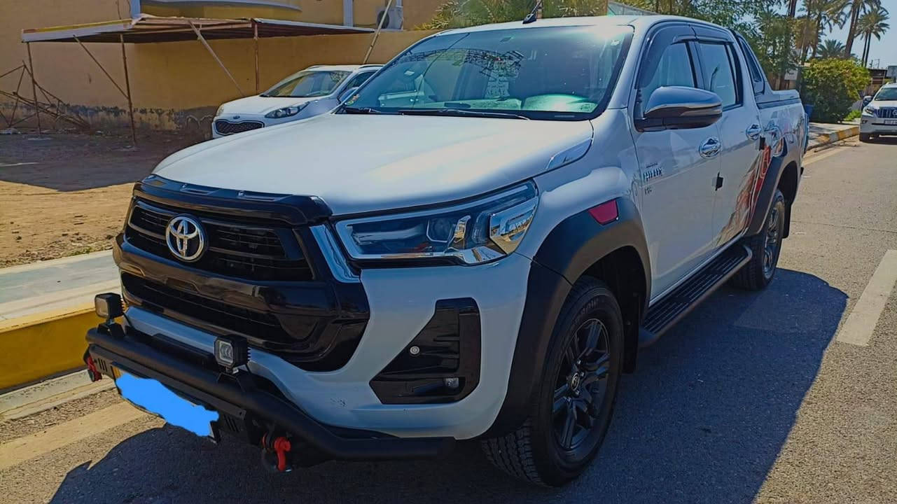 تويتا هايلوكس 2023 TRD
تي ار دي ٦ سلندر 
مواصفات الهايلكس معروفه كشنات تدفئه تبريد 
حساسات فور ويل 
مكفوله كفاله عامه
بدون ضرر 
رقم سليمانيه 

🛑 السعر سوي تعليق يصل مباشرة 🤖 

يرهم مراوس هم اذا رهم
بتوسان ٢٢ لو ٢٣
تحويل ثاني يوم 

رقم صاحب السيارة 
***********
