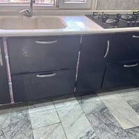 كاونتر مرمر • نضيف • استعمال قليل