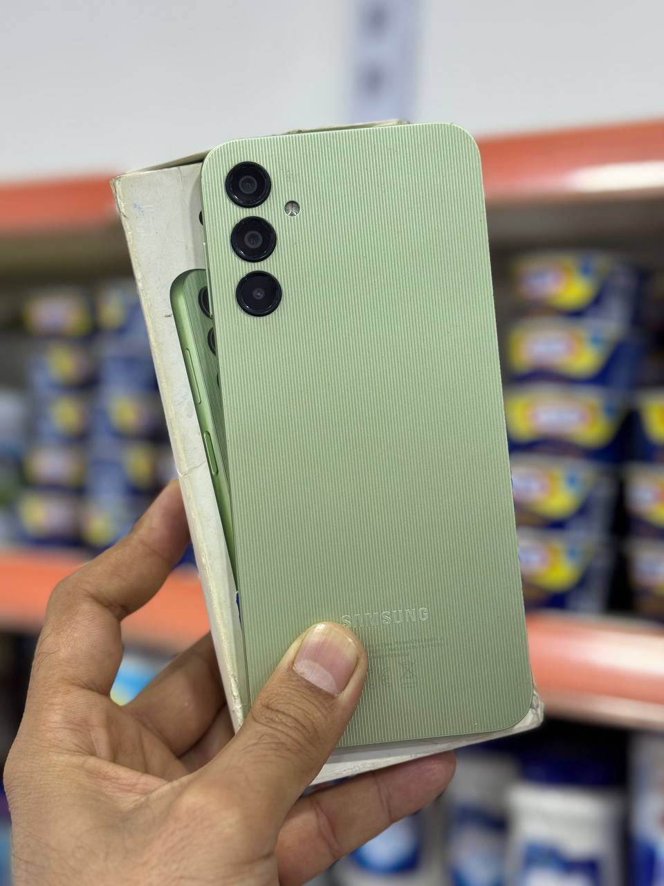 سامسونج A14
السلام عليكم للبيع سامسونج A14 جهاز حلو مواصفاته حلوه ونضيف كامل ملحقات ذاكرة 128 السعر 100 الف وبي مجال مكاني البصرة ***********
