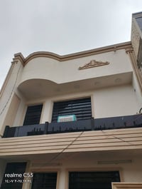 استاذ  بيت55 م 2 غرف النوم وستقبال ومطبخ وحولي واجهه 6.5 البيت جديد بن...