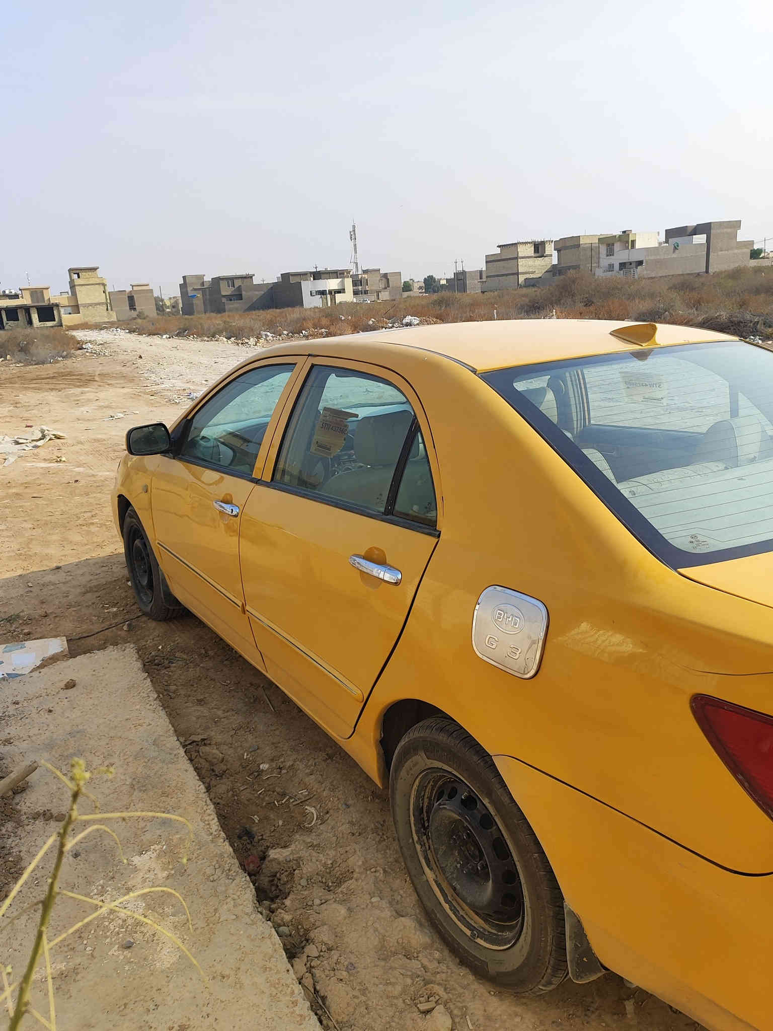 سلام عليكم 
سياره BYDf3 مديل 13
مصبوغة عام جمالية مابيهة معجون 
كهربائيات شغالة كير ومكينة خير من الله 
تخم تاير جديد صدر جديد 
العنوان القرية النفطية تقاطع النهروان 
السعر 50$
***********
