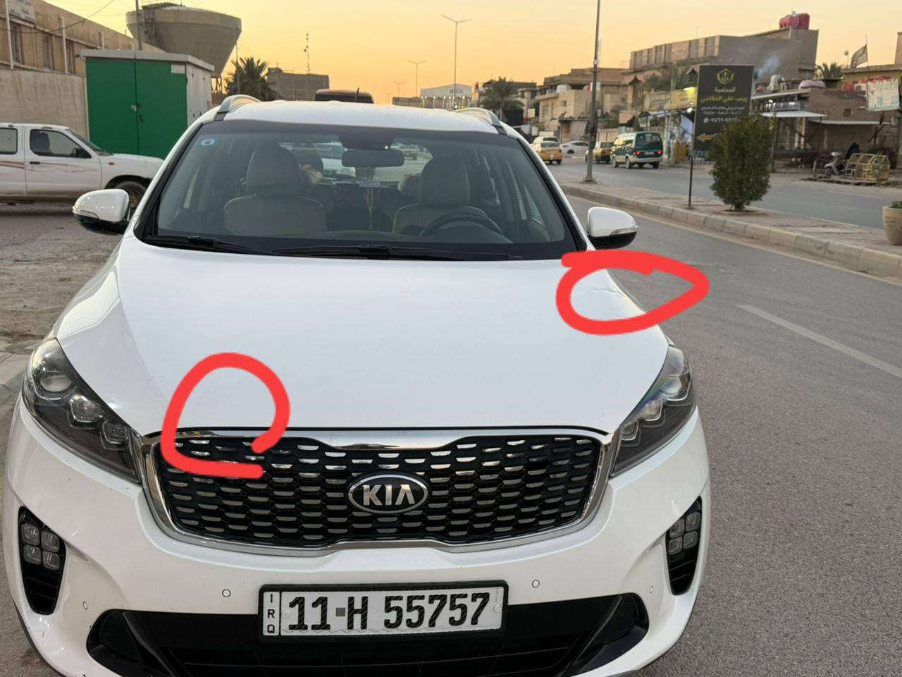 السلام عليكم للبيع او المراوس
كيا سورنتو موديل 2019 

🔥 مواصفات 🔥 
خليجي 
6 سلندر
بصمه تشغيل 
كشنات جلد تتفئه تبريد 
كشن كهرباءي متحرك 
شاشه كامره دواره 
حساس خلفي امامي
تحكم استيرن جهتين 
مري شفط 
اشاير بالمري 
جنطه كهرباء
 لايت لد نهاري ليلي زنون 
دبل شباك
سبير ما نازل 
 7 راكب 
3قطع تبريد 
ماشيه ١٠٠ الف 
سيارة كفالة عامة فقط رصعتين بل بنيد موضحات بل صوره
رقم بغداد دولي مداور ثاني يوم
السعر 243 $ بيه مجال حك الجيه 
سياره جديده وجاهزه مكينه وكير وتايرات وتبريد
الاستفسار 

***********وات ساب
